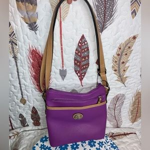 NWOT Giani Bernini Saffiano Faux Leather crossbody